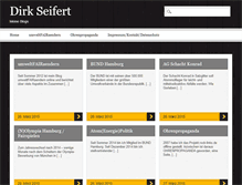 Tablet Screenshot of dirkseifert.net